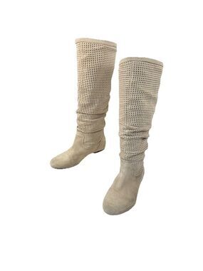 UGG Abilene slouched boots size 5 beige suede